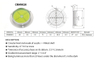 Circular Level Vial——Metal Shell K-CRM9020