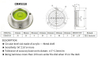 Circular Level Vial——Metal Shell K-CRM5318