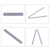 Plastic Folding Ruler K-326